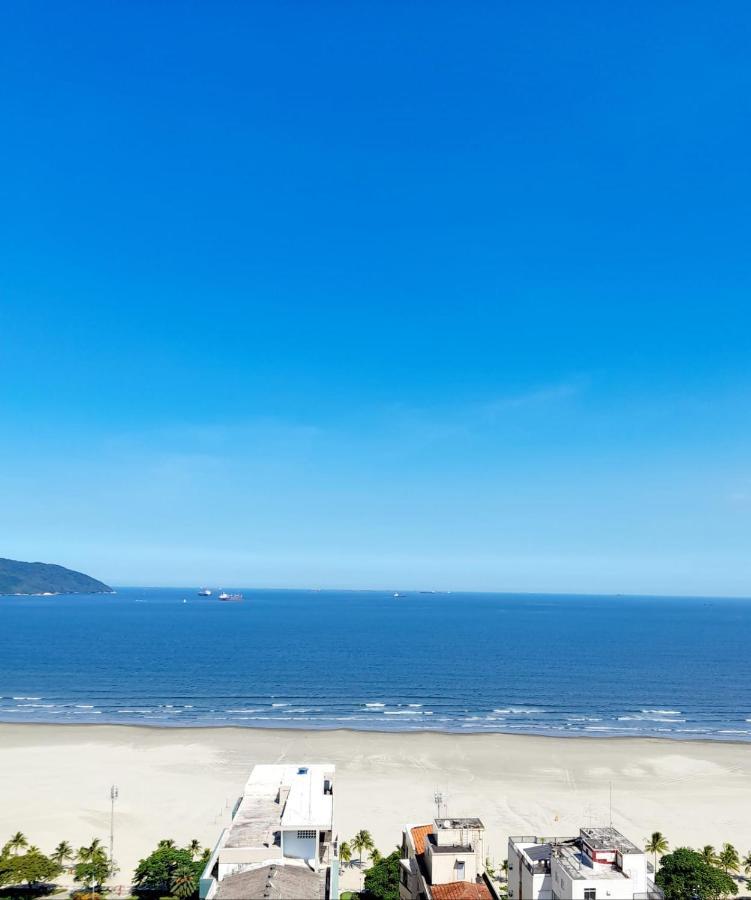 Apto Top Com Vista Pro Mar Em Condominio Completo Em Frente A Praia! Santos  Eksteriør bilde