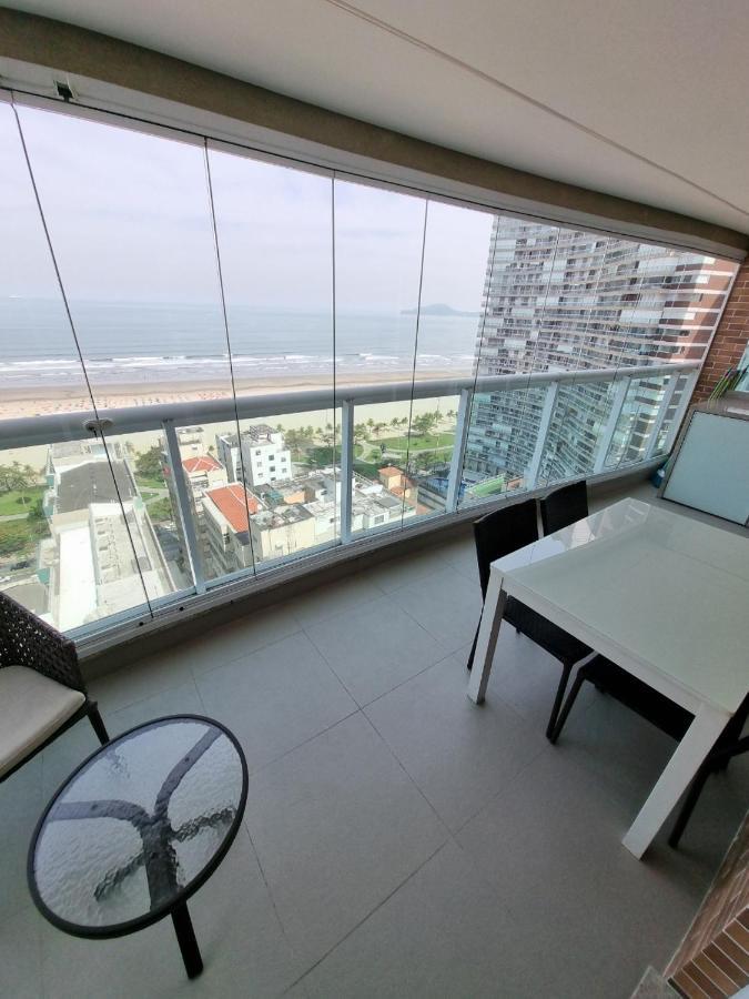 Apto Top Com Vista Pro Mar Em Condominio Completo Em Frente A Praia! Santos  Eksteriør bilde