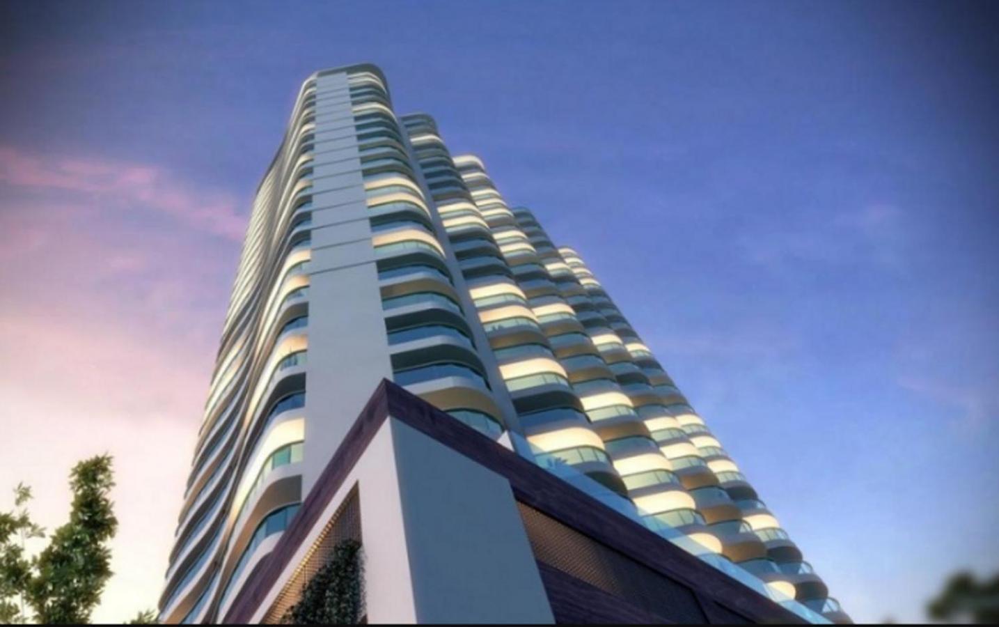 Apto Top Com Vista Pro Mar Em Condominio Completo Em Frente A Praia! Santos  Eksteriør bilde