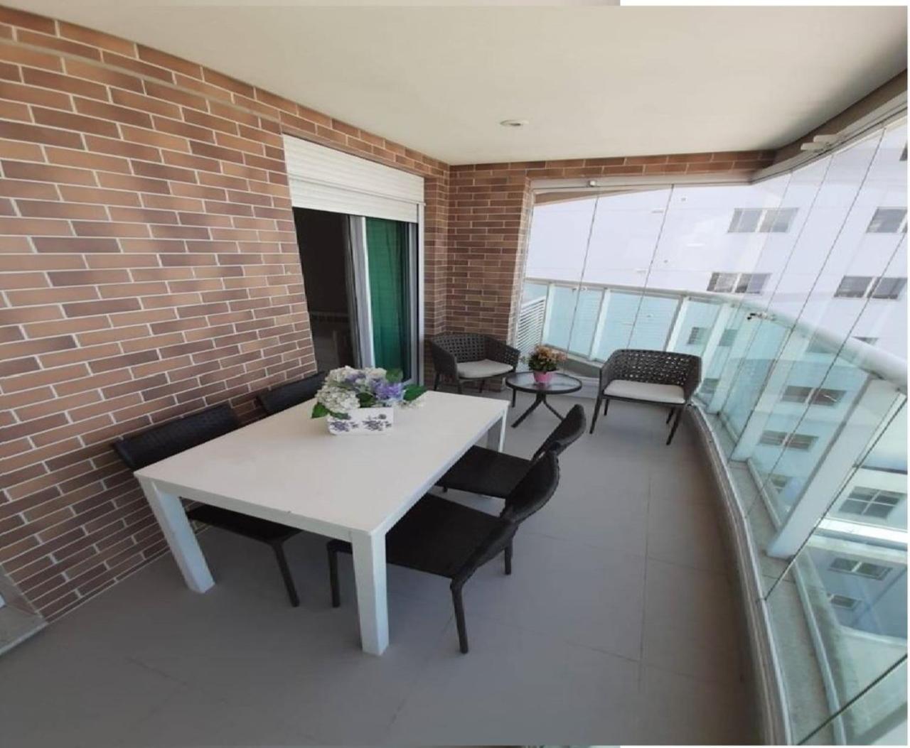 Apto Top Com Vista Pro Mar Em Condominio Completo Em Frente A Praia! Santos  Eksteriør bilde