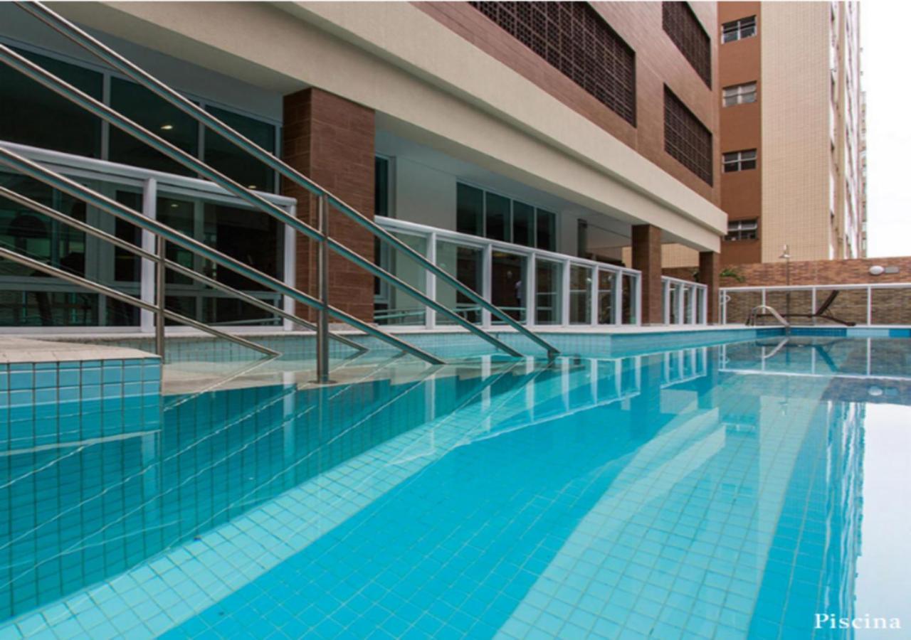 Apto Top Com Vista Pro Mar Em Condominio Completo Em Frente A Praia! Santos  Eksteriør bilde